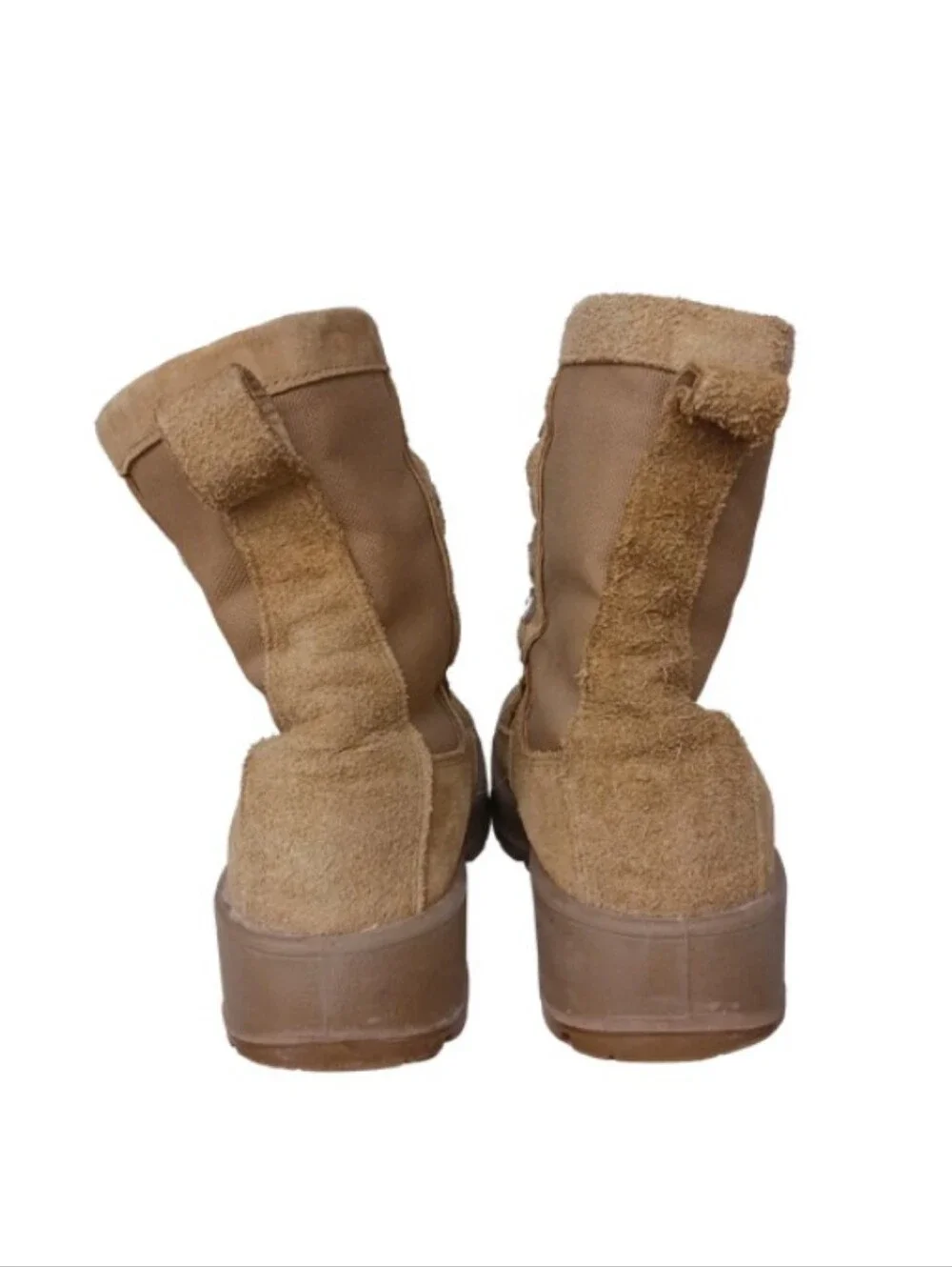 Altama Boots Men's 11.5 Tan Suede Lace-up Outdoor Combat Military Vibram Boots